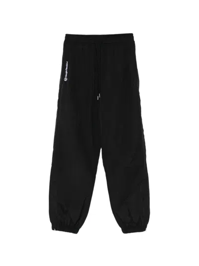 Sergio Tacchini Omar Logo-print Track Pants In Black