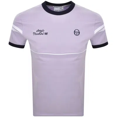 Sergio Tacchini Orion Davis T Shirt Purple