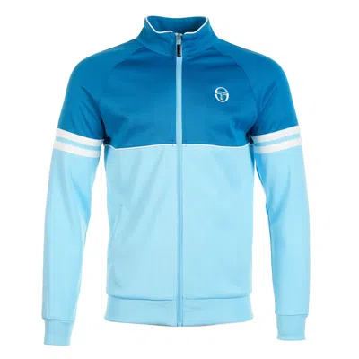 Sergio Tacchini Orion Tj Track Jacket Mykonos Blue Baltic Sea Gardenia