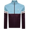 Sergio Tacchini Orion Track Top Milky Blue In Blue