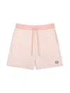Sergio Tacchini Paolo Knit Shorts In Pink