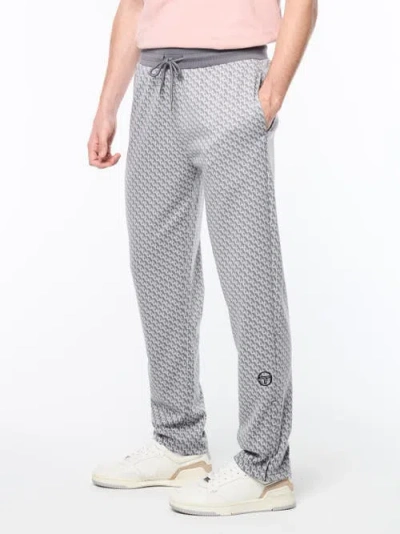 Sergio Tacchini Paolo Knit Track Pant In Gray