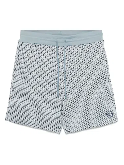 Sergio Tacchini Paolo Track Shorts In Blue