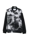 Sergio Tacchini Patterned Tracksuit In Black