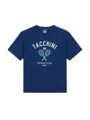 Sergio Tacchini Preppy Artwork T-shirt In Blue