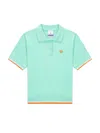 Sergio Tacchini Preppy Knit Polo In Green