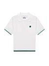 Sergio Tacchini Preppy Knit Polo In White