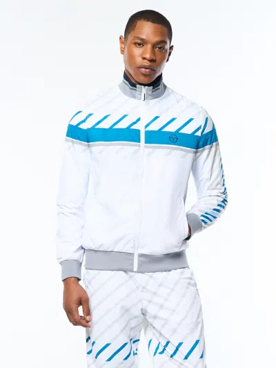 Sergio Tacchini Quadretto Track Jacket In Multi