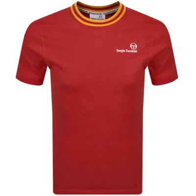 Sergio Tacchini Rainer Fc T Shirt Red