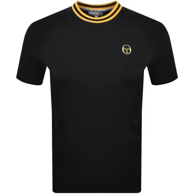 Sergio Tacchini Rainer T Shirt Black