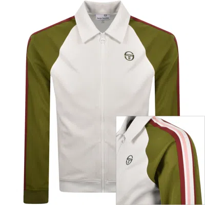Sergio Tacchini Renshaw Track Top Cream In White