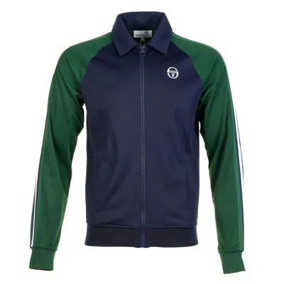 Sergio Tacchini Renshaw Tt Track Top Maritime Blue Eden In Multi
