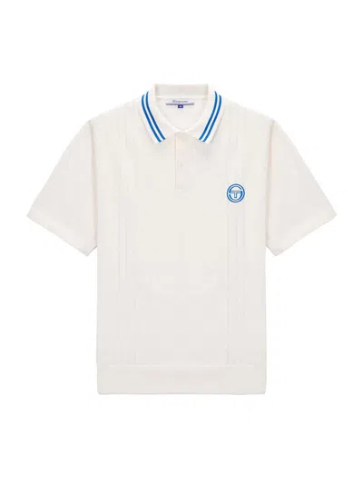 Sergio Tacchini Resort Knit Polo In White