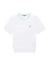 Sergio Tacchini Resort Knit Top In White