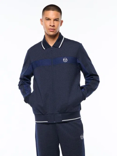 Sergio Tacchini Rete Track Jacket In Blue