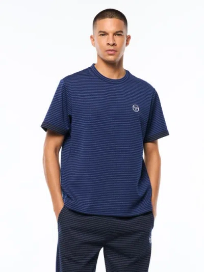 Sergio Tacchini Rete T-shirt In Blue