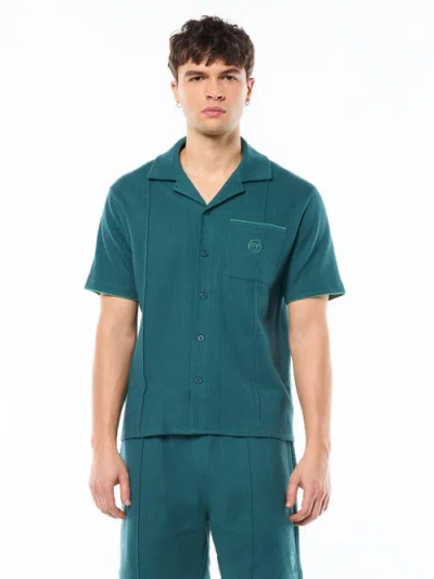 Sergio Tacchini Rilssasto Cabana Shirt In Green