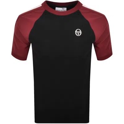 Sergio Tacchini Ringer T Shirt Black