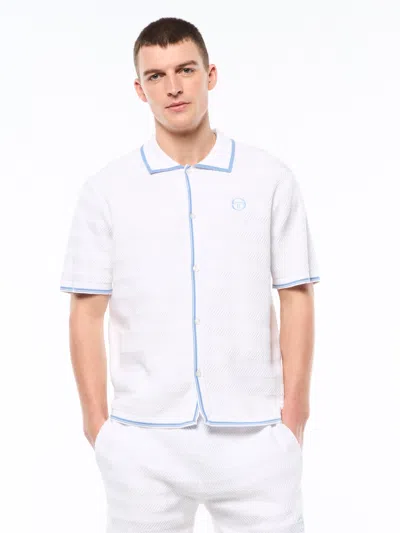 Sergio Tacchini Riva Cabana Shirt In White