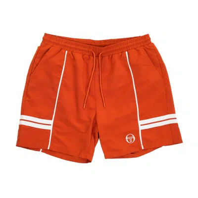 Sergio Tacchini Romolo Swim Shorts Rooibos Tea In Orange