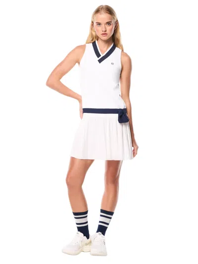 Sergio Tacchini Saveri Dress In White