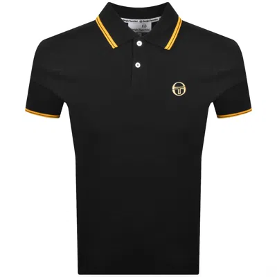 Sergio Tacchini Sergio 020 Polo T Shirt Black