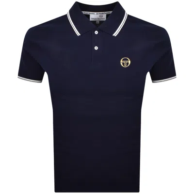 Sergio Tacchini Sergio 020 Polo T Shirt Blue
