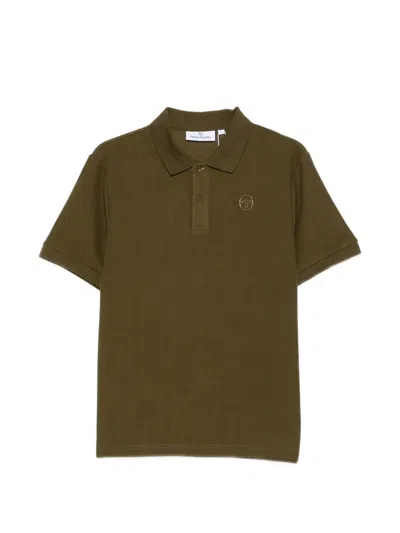 Sergio Tacchini Sergio Logo-embroidered Polo Shirt In Green