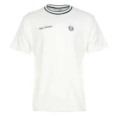 Sergio Tacchini Short Sleeve Gobarto Tee Gardenia In White