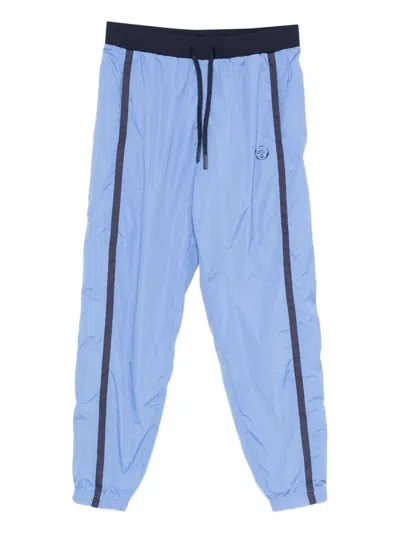 Sergio Tacchini Side-stripe Trousers In Blue