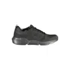 SERGIO TACCHINI SLEEK BLACK LACE-UP SNEAKERS WITH CONTRAST DETAILING