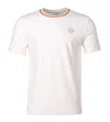 Sergio Tacchini Slice Velour T Shirt Gardenia