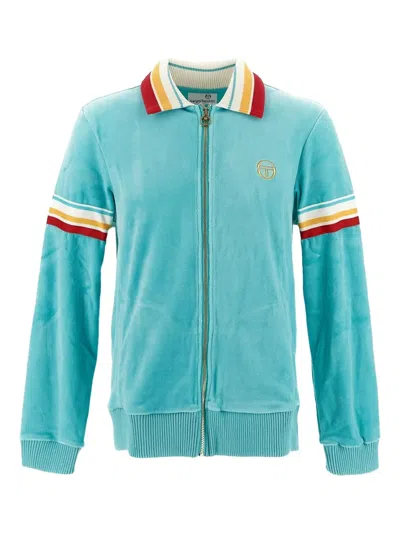 Sergio Tacchini Slice Track Jacket In Blue