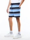 Sergio Tacchini Strisce Stripe Short In Blue