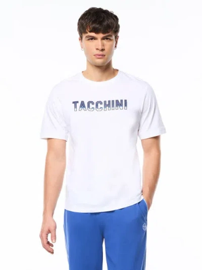 Sergio Tacchini Strisce T-shirt In White