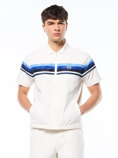 Sergio Tacchini Striscia Short Sleeve Track Jacket In Multi