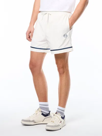 Sergio Tacchini Striscia Shorts In White