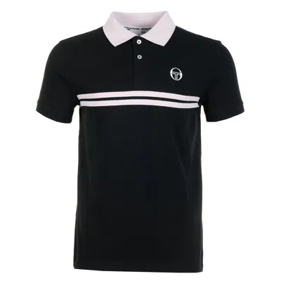Sergio Tacchini Supermac Polo Shirt Black