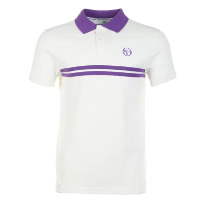 Sergio Tacchini Supermac Polo Shirt Gardenia In White