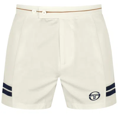 Sergio Tacchini Supermac Tennis Shorts White