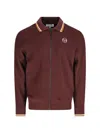 Sergio Tacchini Track Top Jacket In Brown