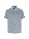 Sergio Tacchini Paolo Knit Polo In Grey