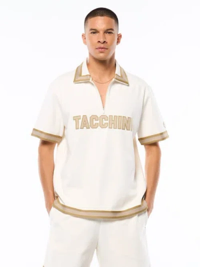 Sergio Tacchini Tito Short Sleeve Polo In White