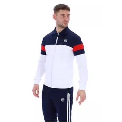 Sergio Tacchini Tomme Track Top Maritime Blue/red/white