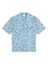 Sergio Tacchini Tosca Cabana Shirt In Blue
