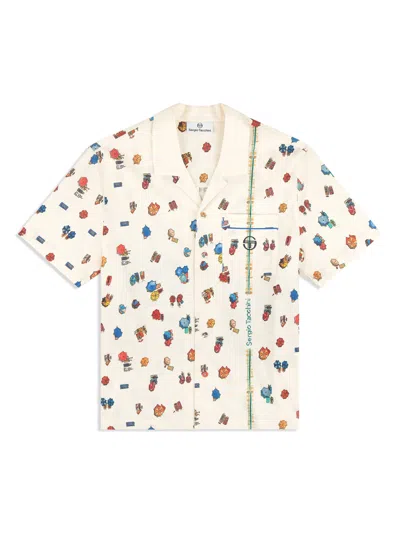 Sergio Tacchini Tosca Cabana Shirt In White