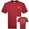 Sergio Tacchini Trento T Shirt Rhubarb In Red