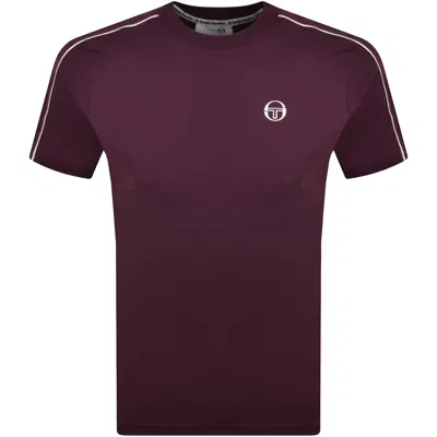 Sergio Tacchini Tresca T Shirt Red
