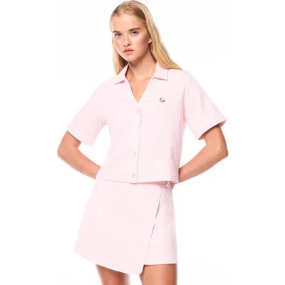 Sergio Tacchini Tullia Cabana Shirt In Nude