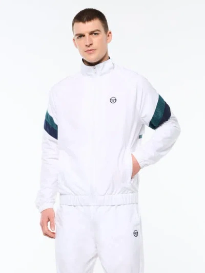 Sergio Tacchini Ventilato Track Jacket In White